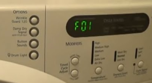 Dryer F01 Error