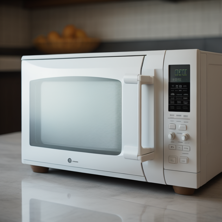 A GE microwave displaying the error code F3