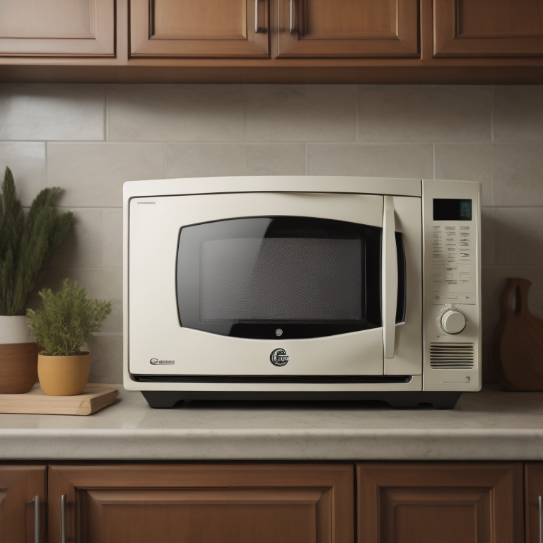A well-maintained GE microwave to prevent error codes like F3